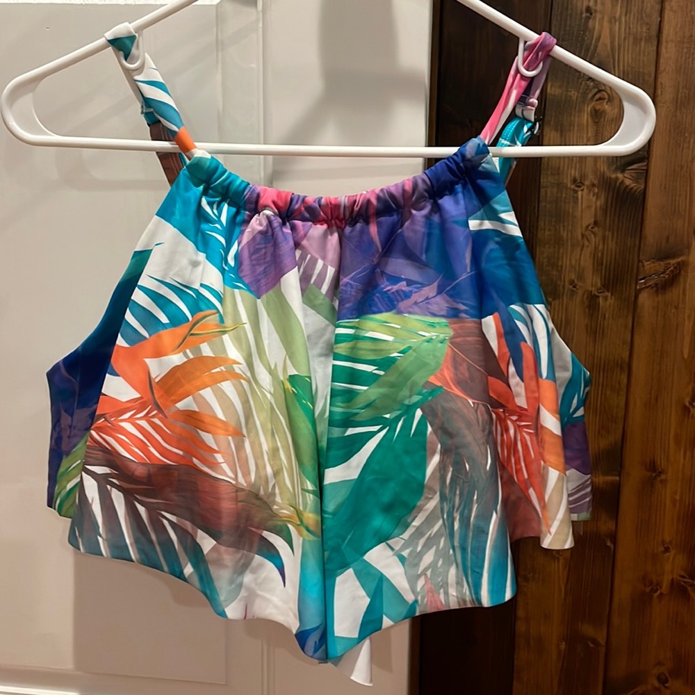 Flounce Swim Top Cacique